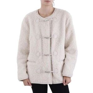 [Avec Les Filles] Cream Toggle Jacket